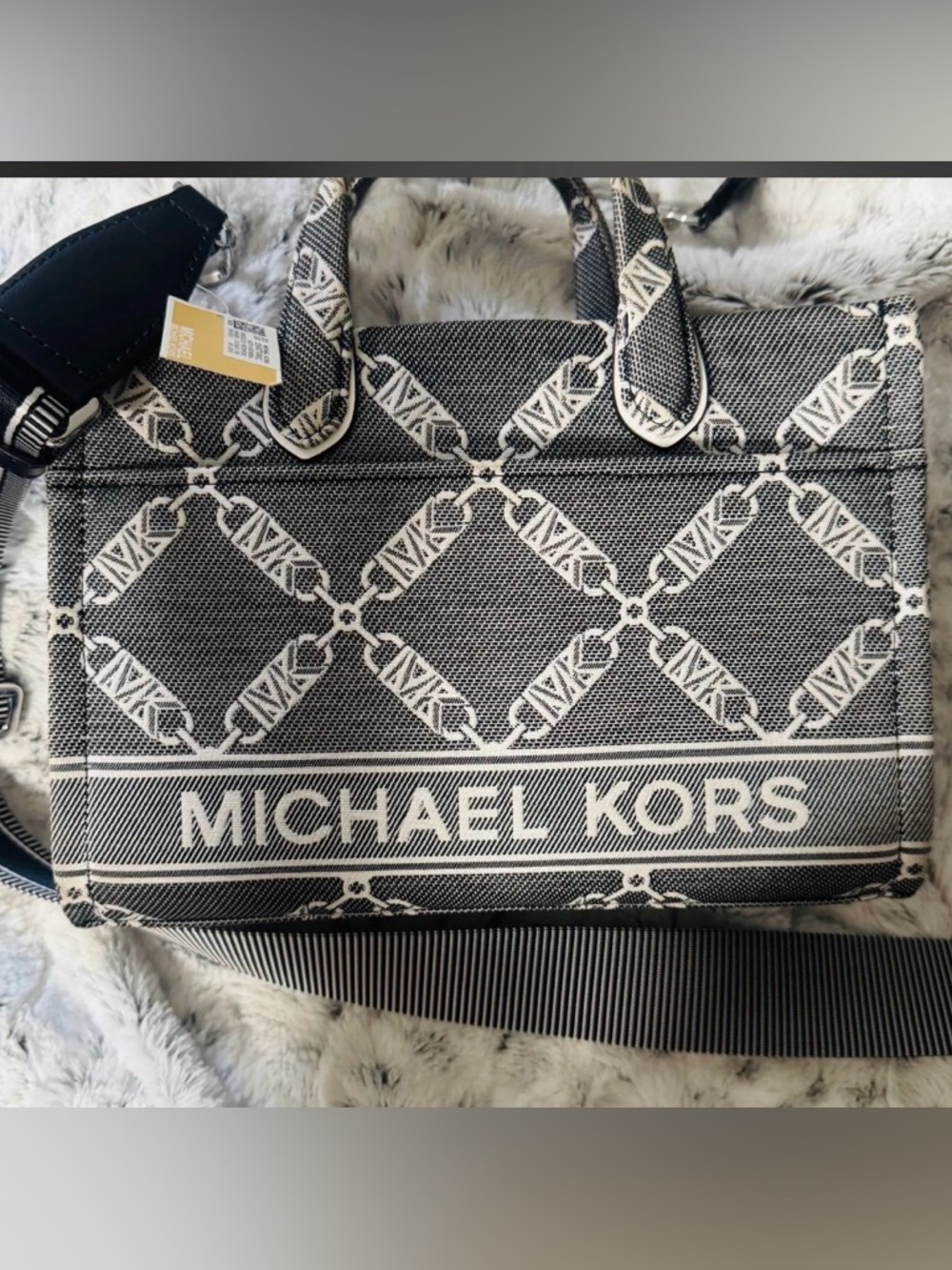 Michael Kors Grey Handbag Or Crossbody